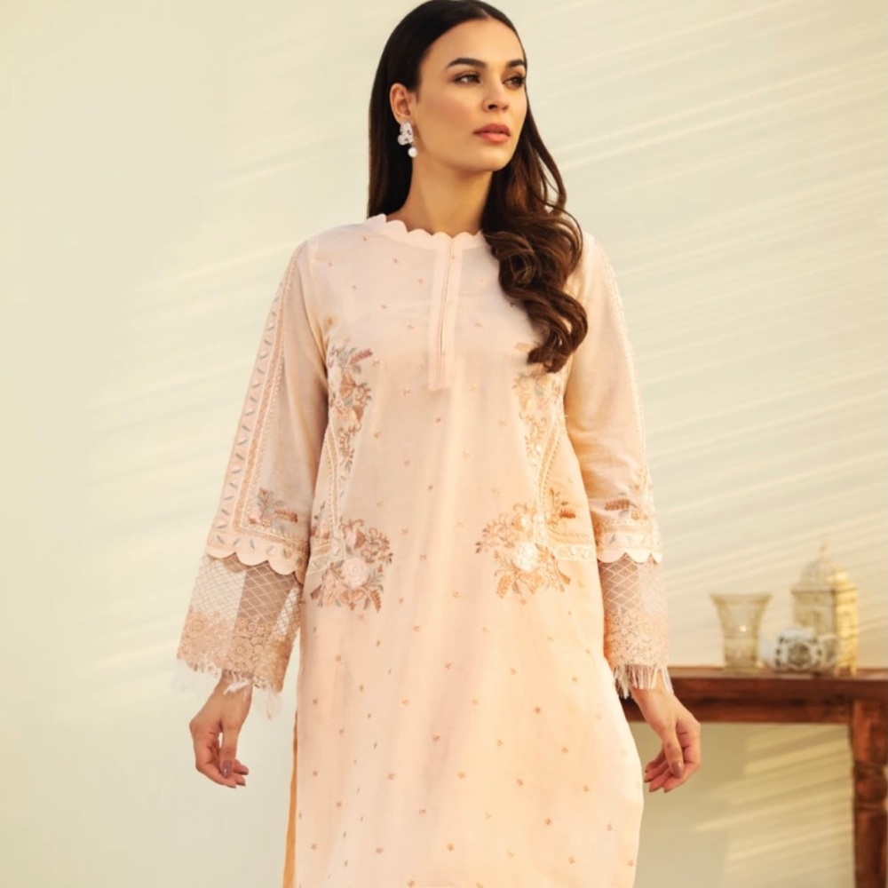 Two piece Dress  Pakistan brand summer lawn large